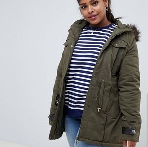 Brave Soul Plus Size Parka